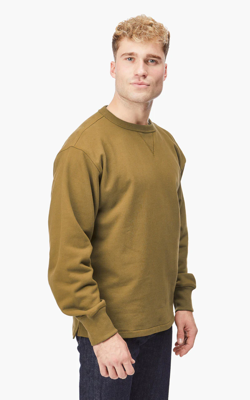 Levi's® Made & Crafted Crew Neck Sweatshirt Brown - Image 4