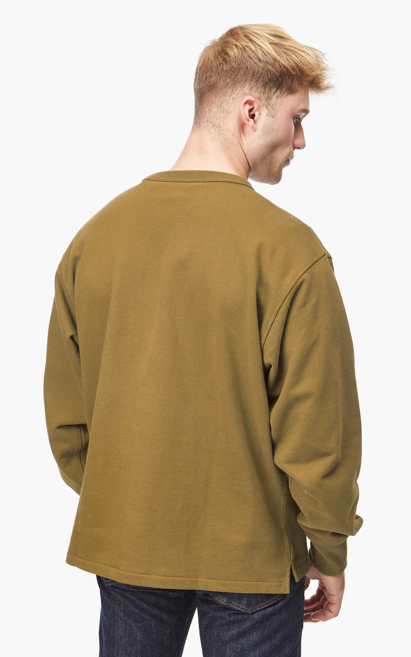 Levi's® Made & Crafted Crew Neck Sweatshirt Brown - Image 5