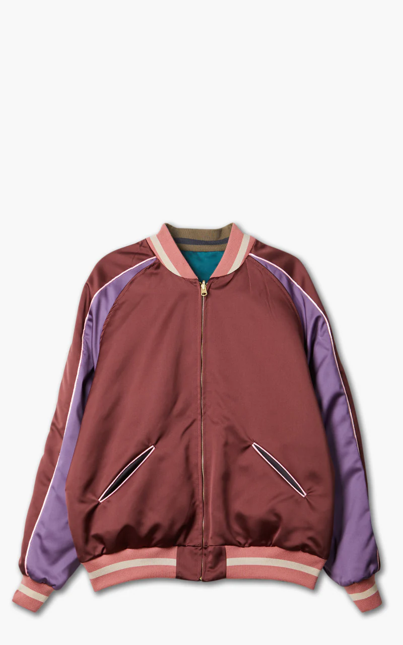 Levi's® Made & Crafted Souvenir Jacket Memento Red Green - Image 2
