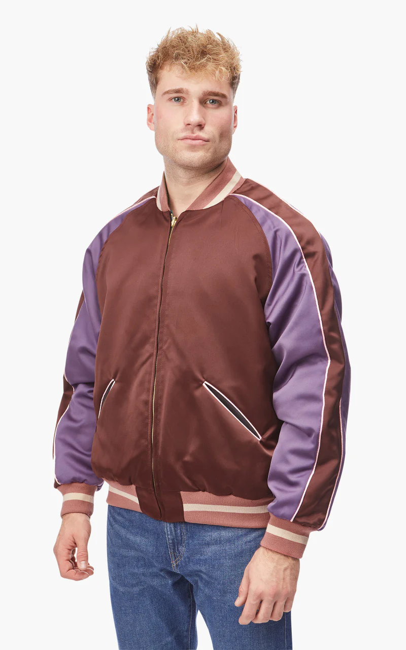 Levi's® Made & Crafted Souvenir Jacket Memento Red Green - Image 4