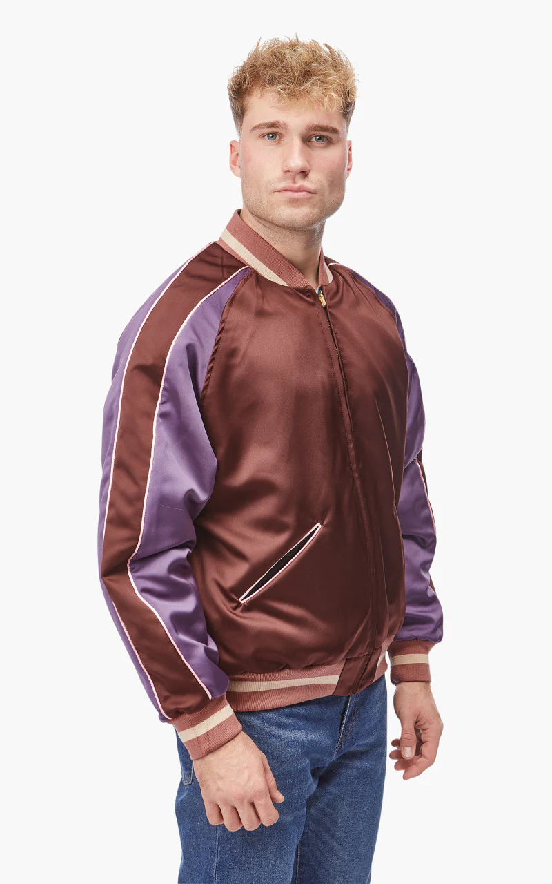 Levi's® Made & Crafted Souvenir Jacket Memento Red Green - Image 5