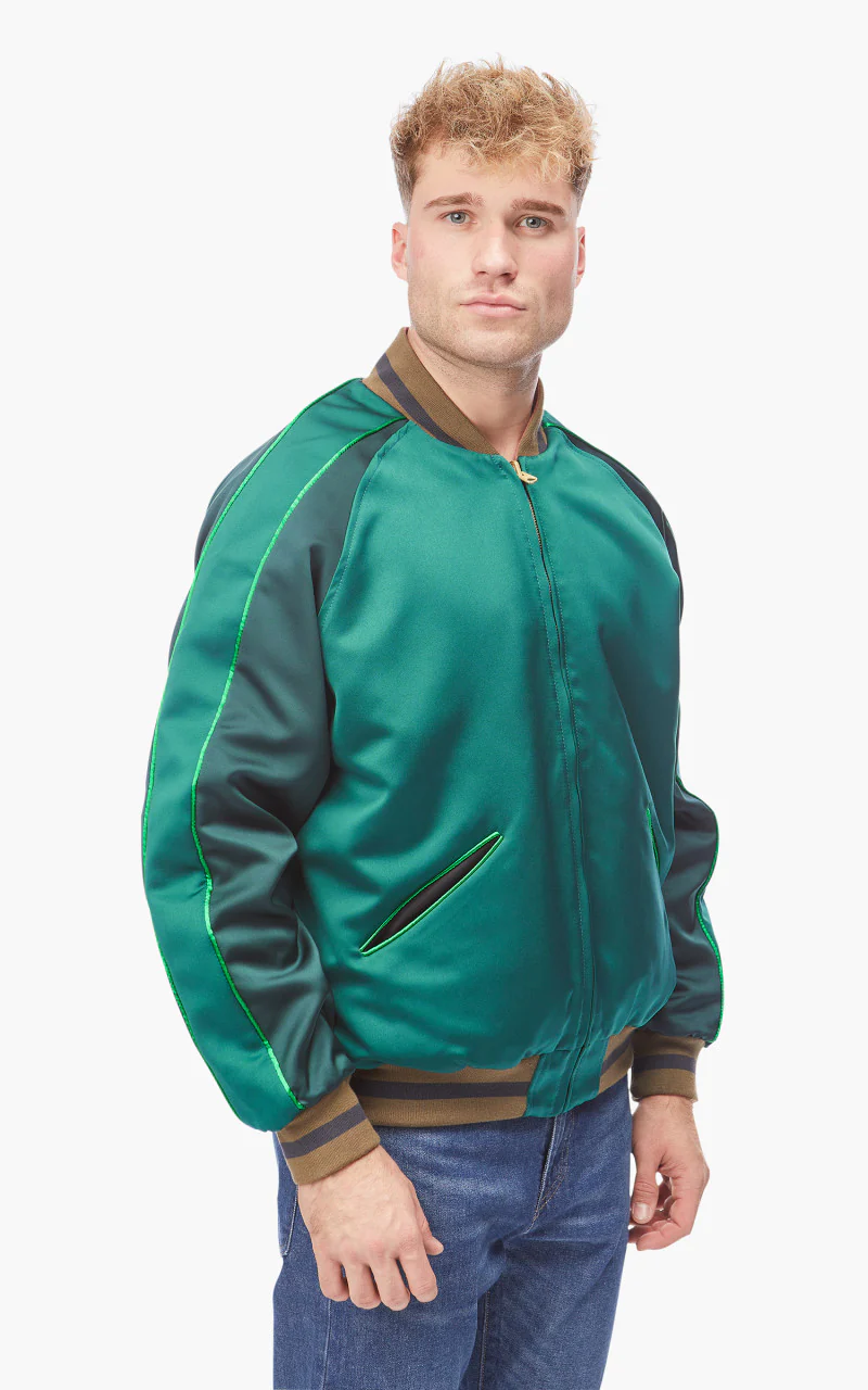 Levi's® Made & Crafted Souvenir Jacket Memento Red Green - Image 9