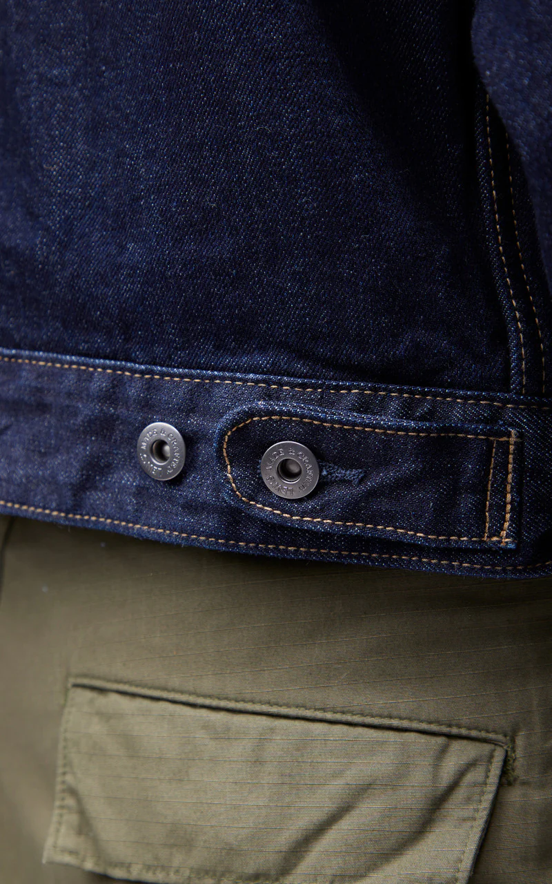 Levi's® Made & Crafted Utility Trucker Jacket Broadway Indigo Worn In - Image 10