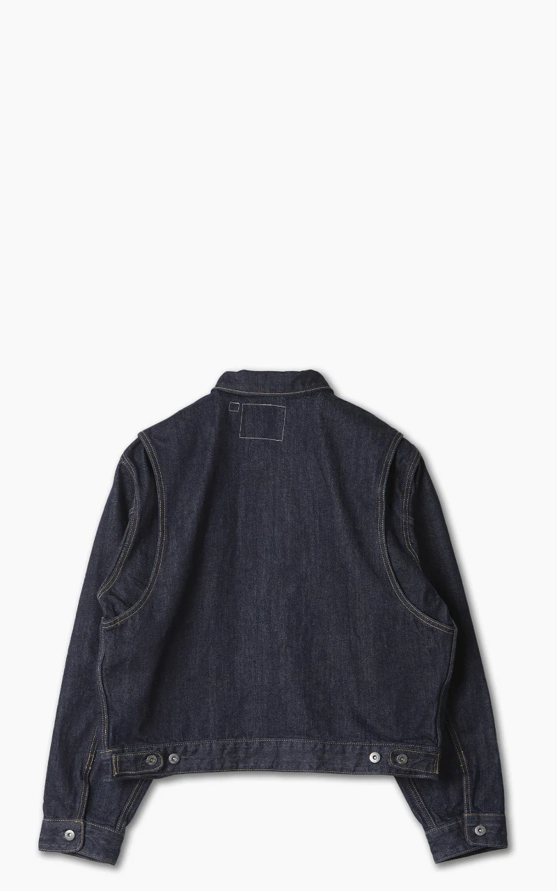 Levi's® Made & Crafted Utility Trucker Jacket Broadway Indigo Worn In - Image 3