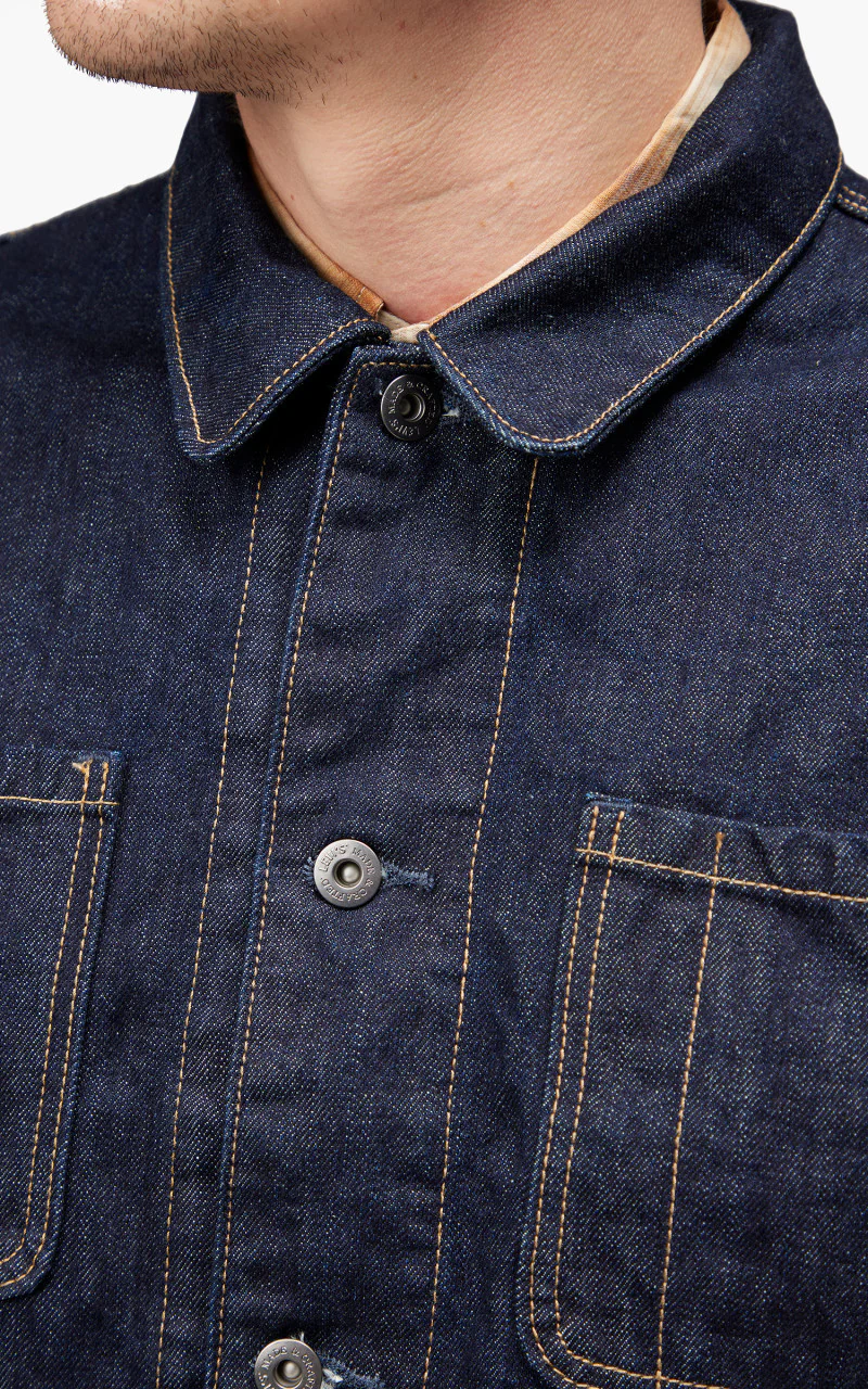 Levi's® Made & Crafted Utility Trucker Jacket Broadway Indigo Worn In - Image 7