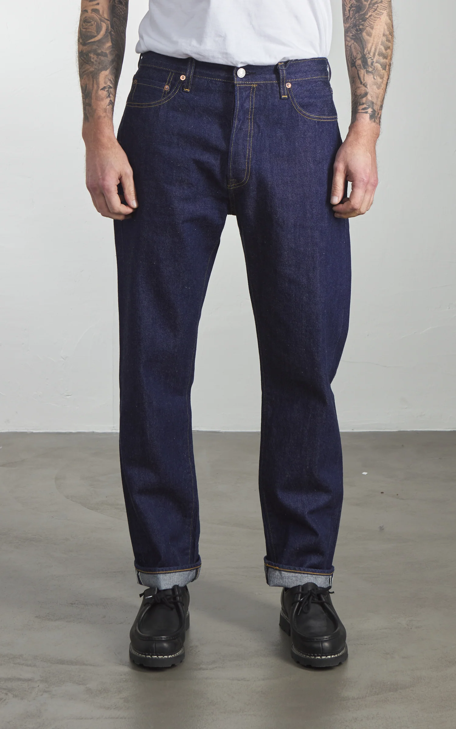 Levi's® MIJ 1980s 501® Jeans Dark Indigo Rinsed - Image 2