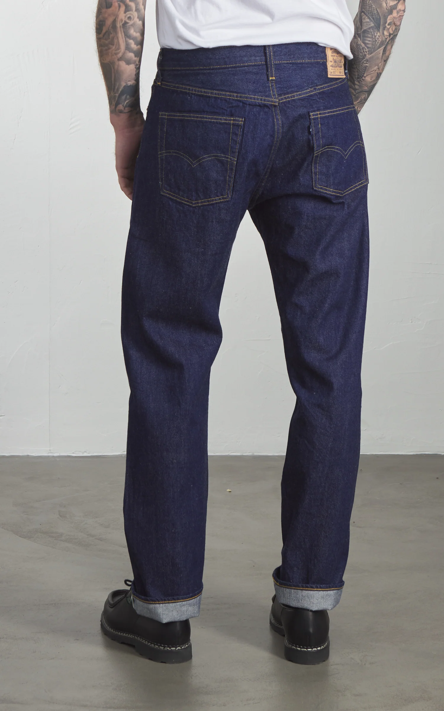Levi's® MIJ 1980s 501® Jeans Dark Indigo Rinsed - Image 5