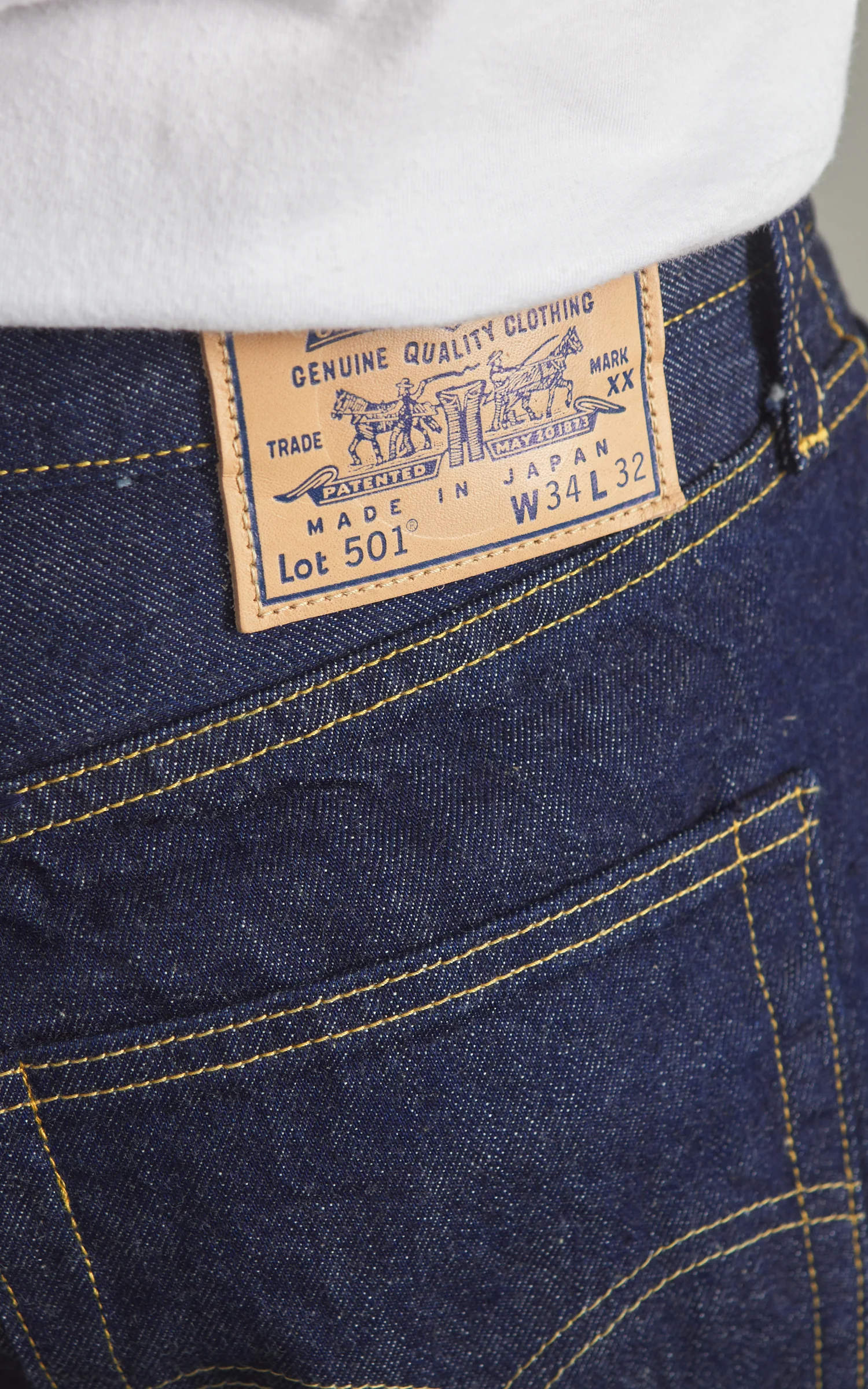 Levi's® MIJ 1980s 501® Jeans Dark Indigo Rinsed - Image 6