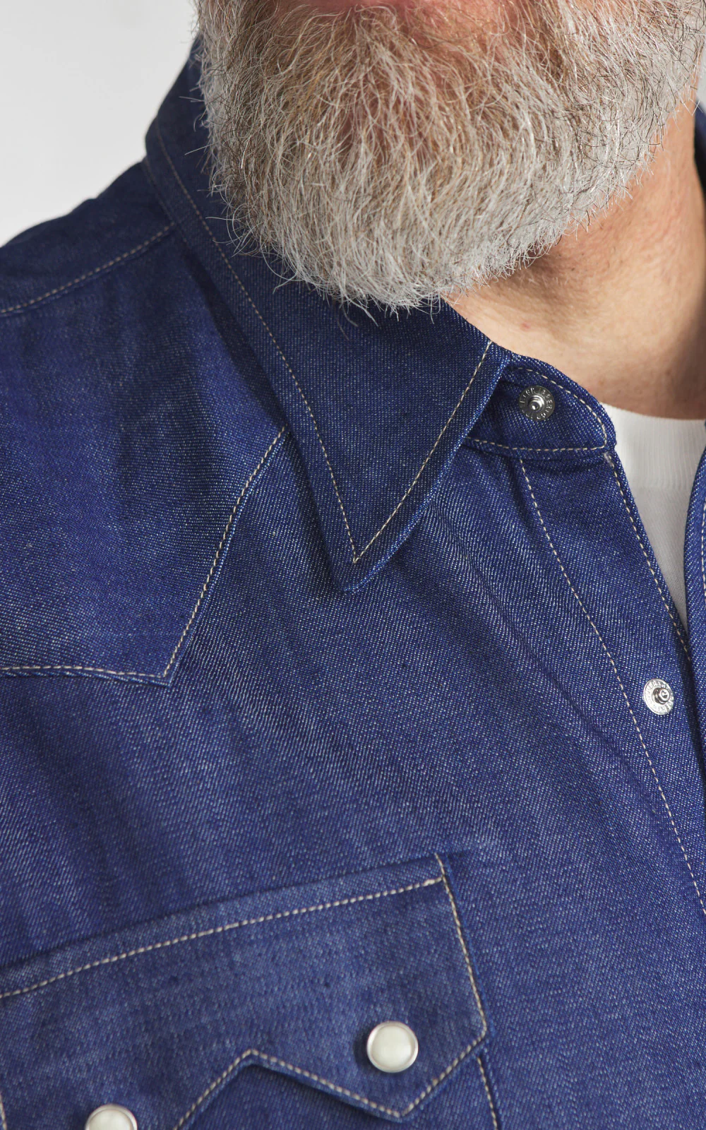 Levi's® Vintage Clothing Shorthorn Sawtooth Shirt Rigid Indigo - Image 4