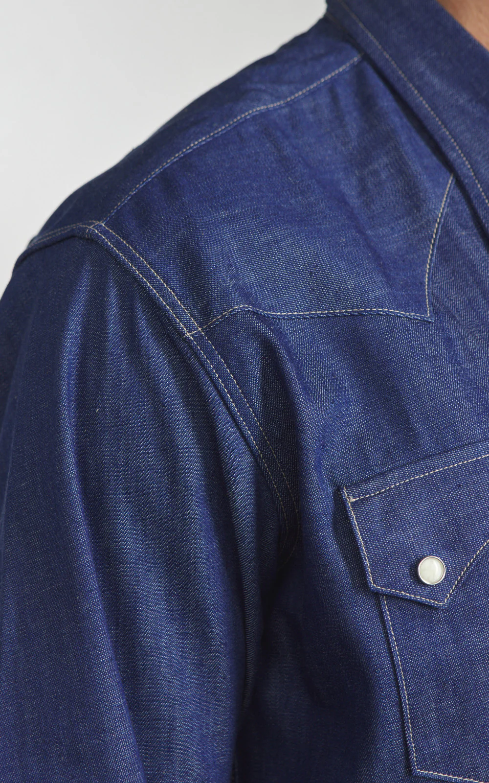 Levi's® Vintage Clothing Shorthorn Sawtooth Shirt Rigid Indigo - Image 7