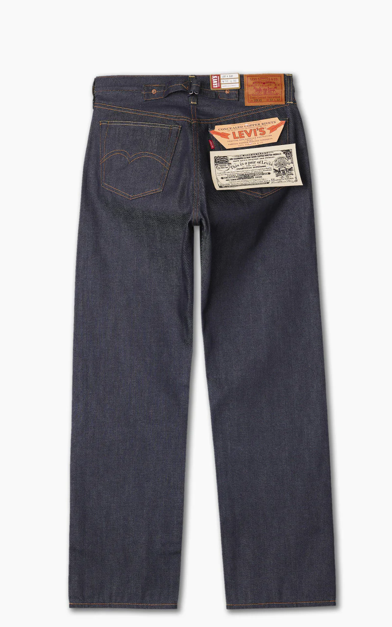 Levi's® Vintage Clothing 1937 501 Jeans Dark Indigo Rigid - Image 3
