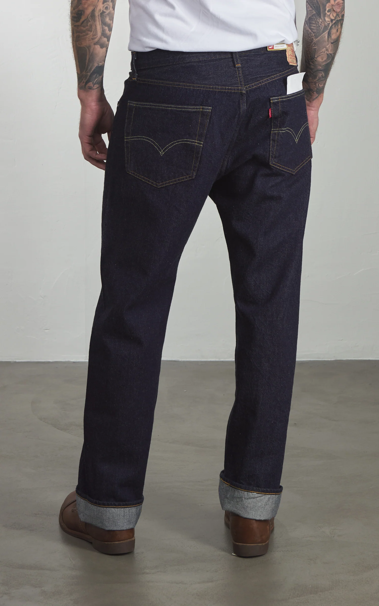 Levi's® Vintage Clothing 1955 501 Jeans Indigo Rinse - Image 3