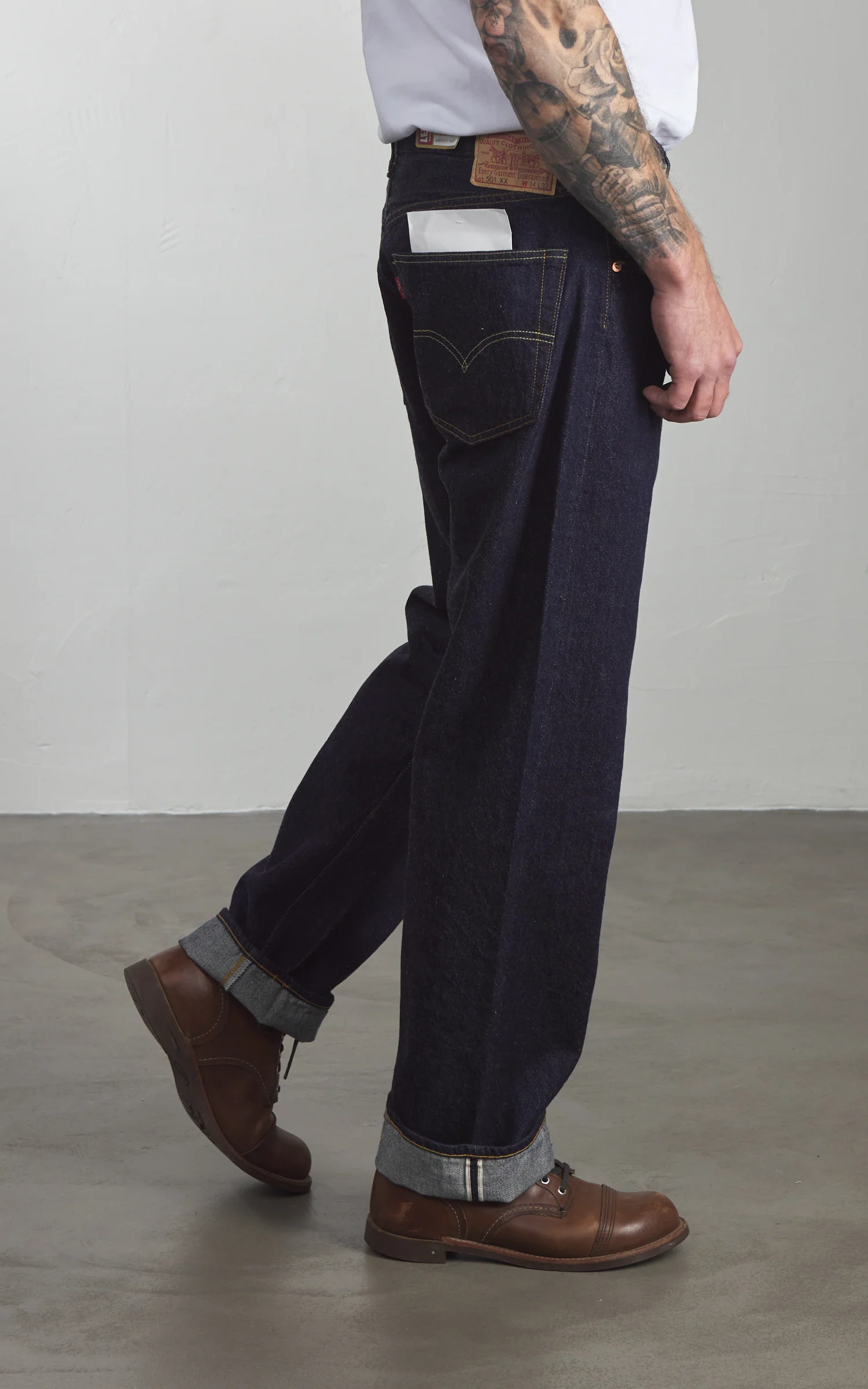 Levi's® Vintage Clothing 1955 501 Jeans Indigo Rinse - Image 4