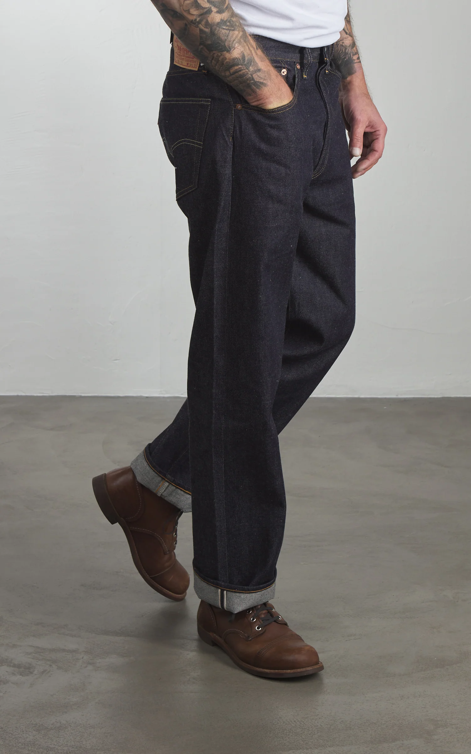 Levi's® Vintage Clothing 1955 501 Jeans Rigid Indigo - Image 4
