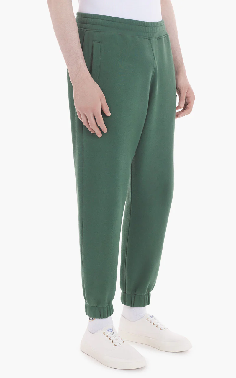 Maison Kitsuné Bold Fox Head Patch Comfort Jog Pants Bottle Green - Image 4