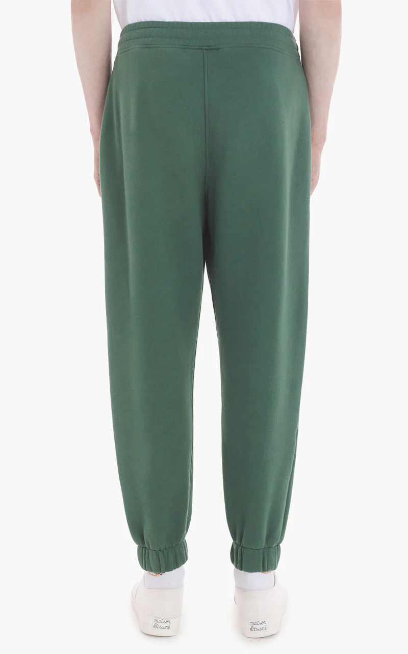 Maison Kitsuné Bold Fox Head Patch Comfort Jog Pants Bottle Green - Image 6