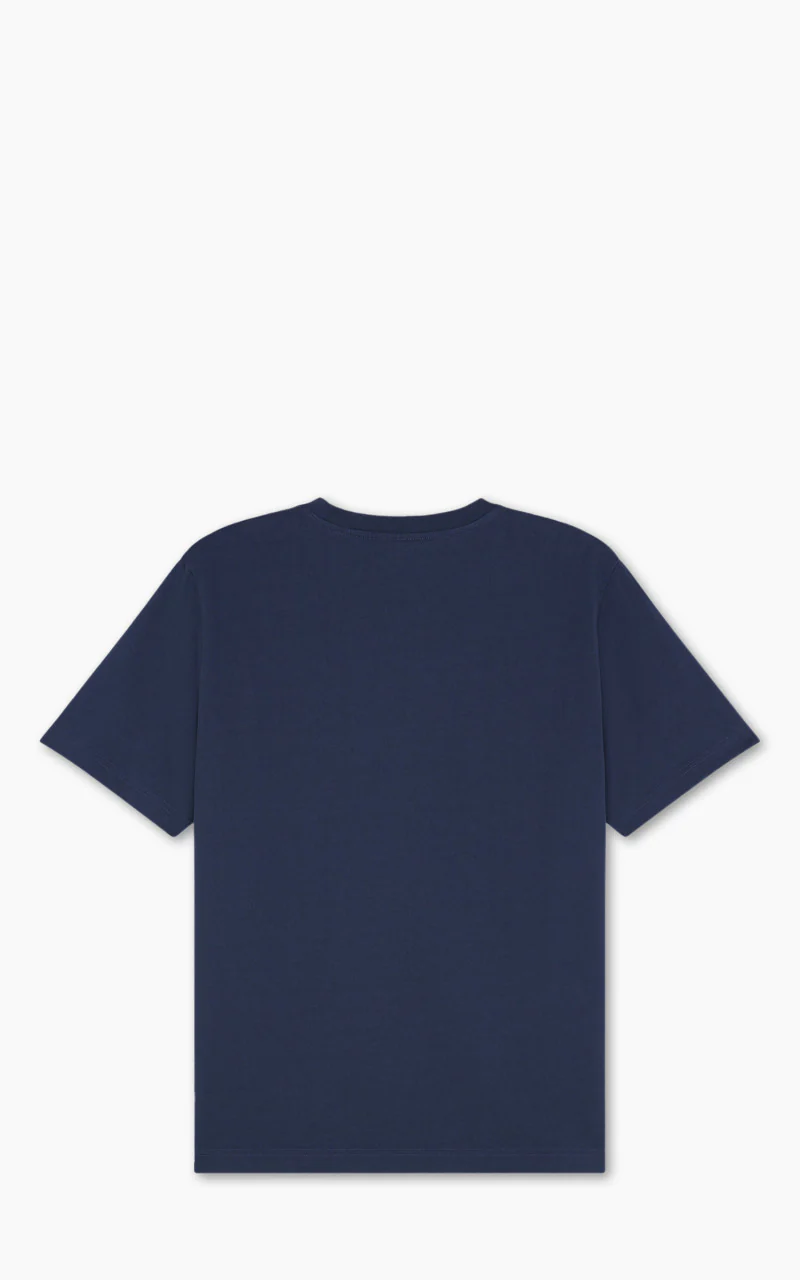 Maison Kitsuné Bold Fox Head Patch Comfort T-Shirt Ink Blue - Image 3