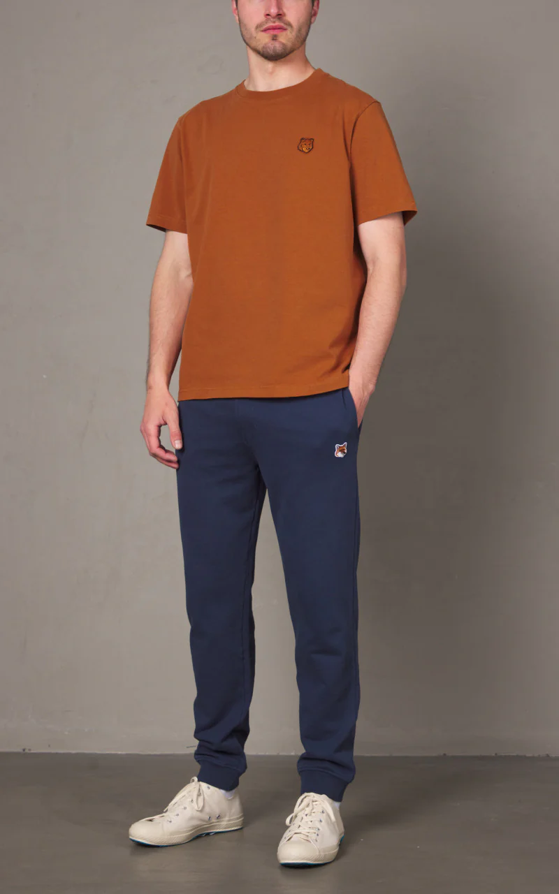 Maison Kitsuné Bold Fox Head Patch Comfort T-Shirt Tobacco - Image 2