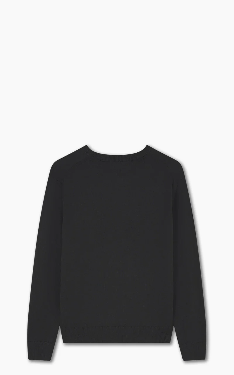 Maison Kitsuné Bold Fox Head Patch Regular Jumper Black - Image 3