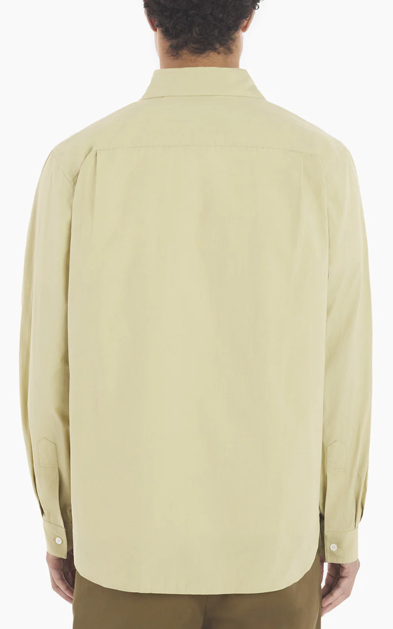 Maison Kitsuné Bold Fox Head Relaxed Shirt Canvas - Image 6