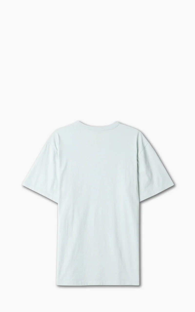 Maison Kitsuné Dressed Fox Patch Classic T-Shirt Blue Haze - Image 3