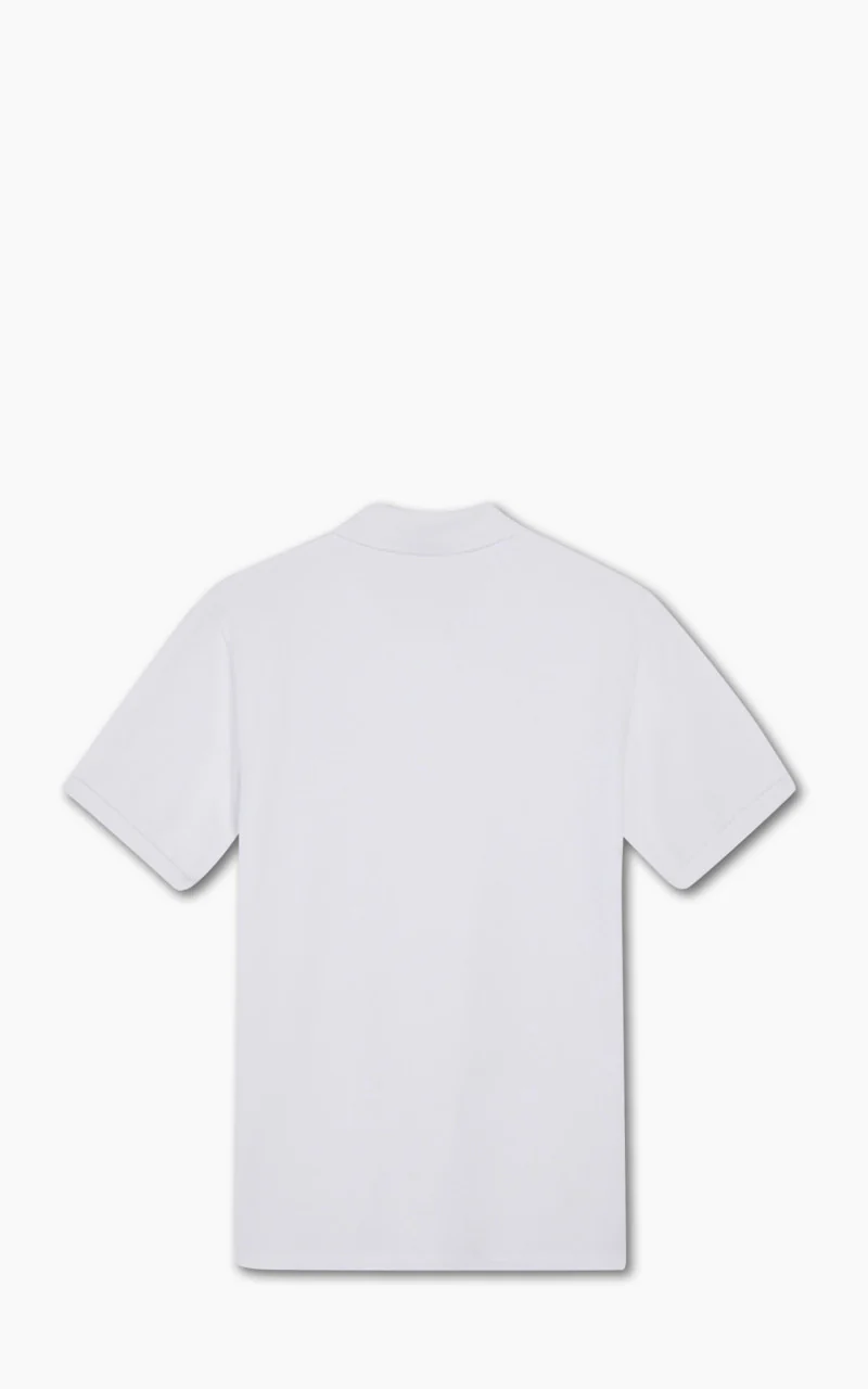 Maison Kitsuné Fox Head Patch Classic Polo White - Image 2