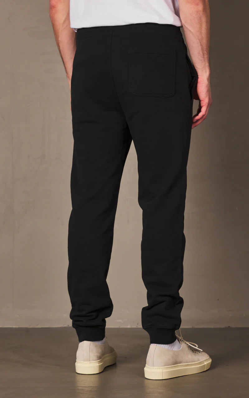 Maison Kitsuné Fox Head Patch Regular Jog Pants Black - Image 6
