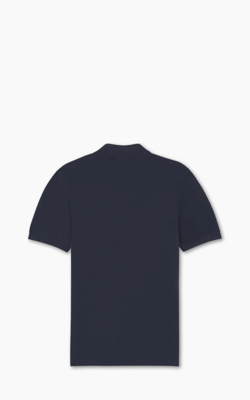 Maison Kitsuné Fox Head Patch Regular Polo Ink Blue - Image 3