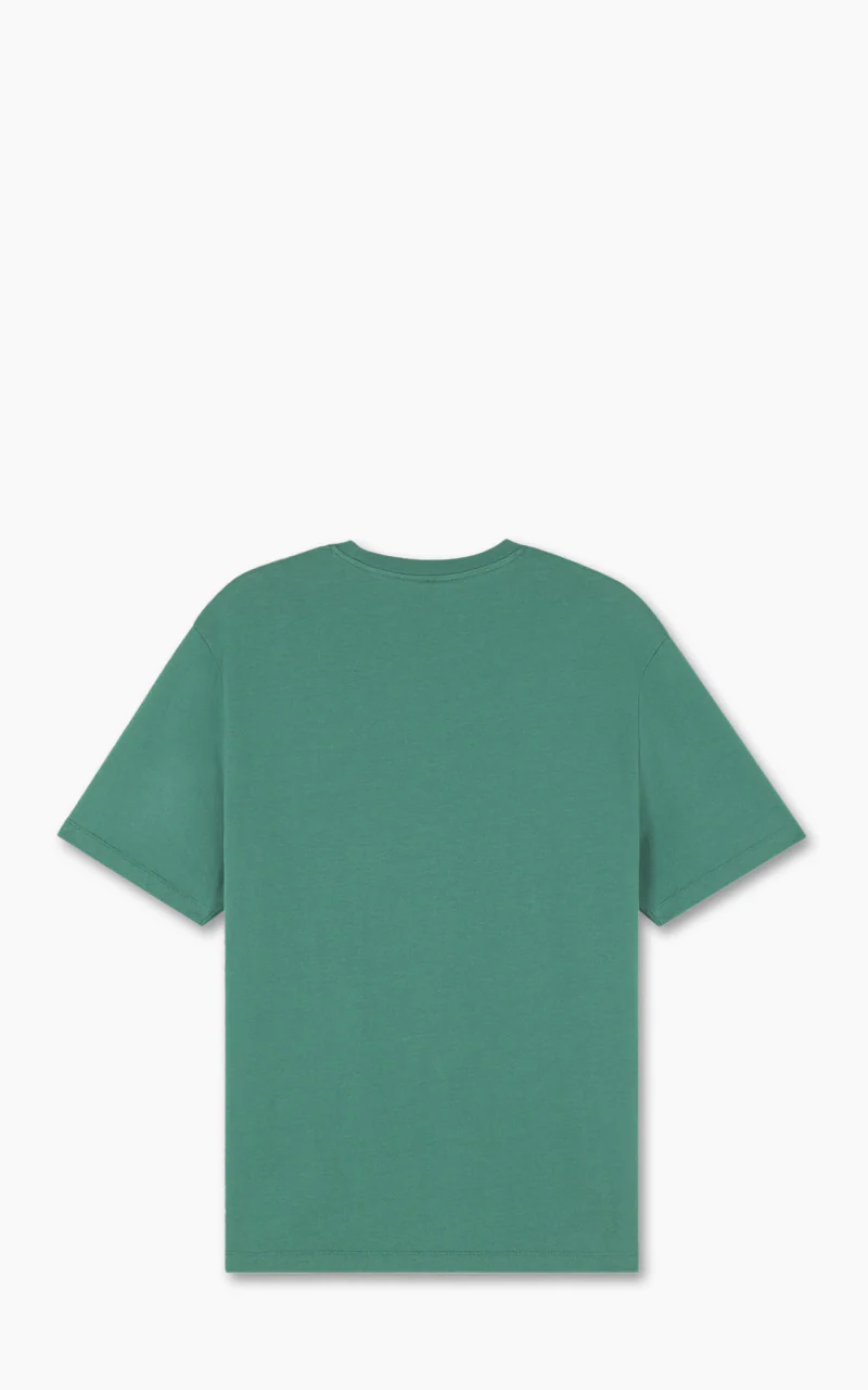 Maison Kitsuné Fox Head Patch Regular T-Shirt Pine - Image 5