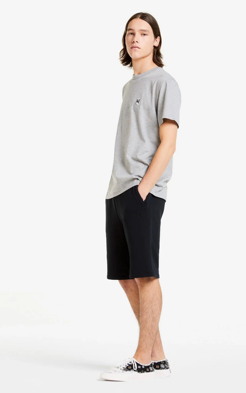 Maison Kitsuné Grey Fox Head Patch T-Shirt Grey - Image 2