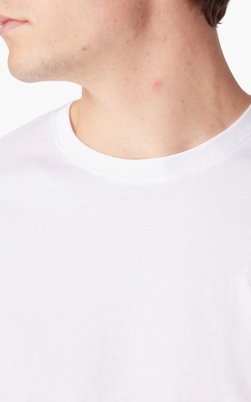 Maison Kitsuné Handwriting Regular T-Shirt White - Image 3
