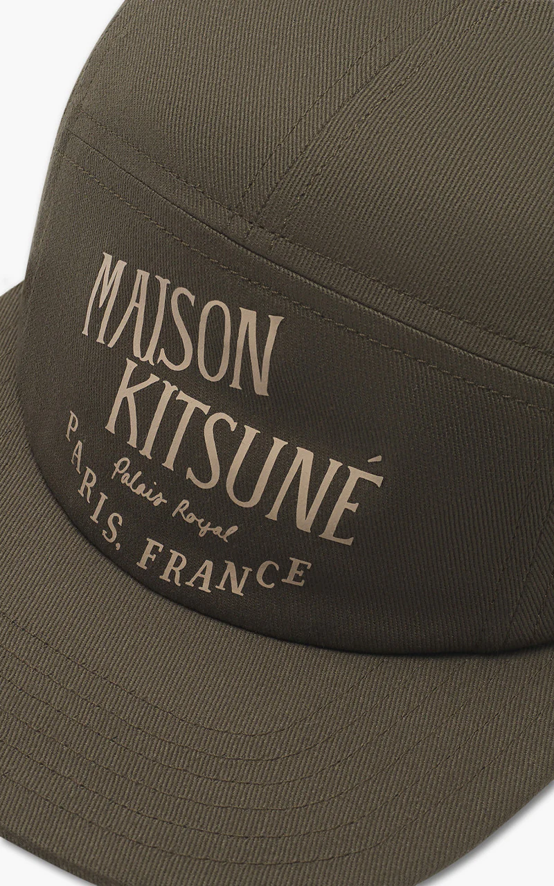 Maison Kitsuné Palais Royal 5P Cap Khaki - Image 3