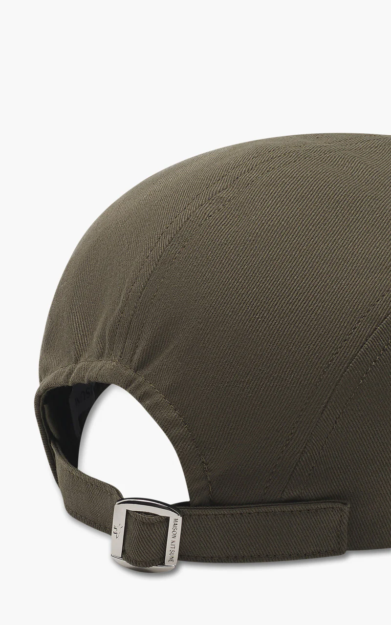 Maison Kitsuné Palais Royal 5P Cap Khaki - Image 4