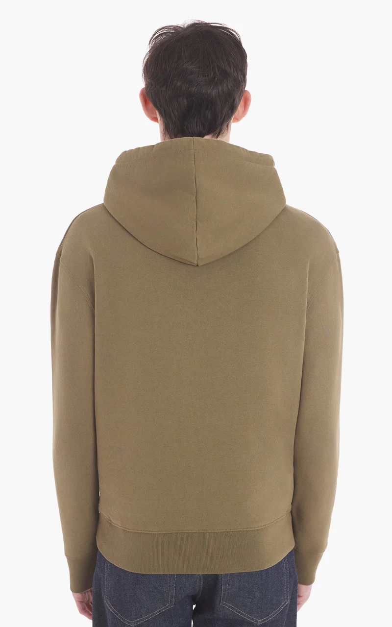 Maison Kitsuné Palais Royal Classic Hoodie Khaki - Image 5