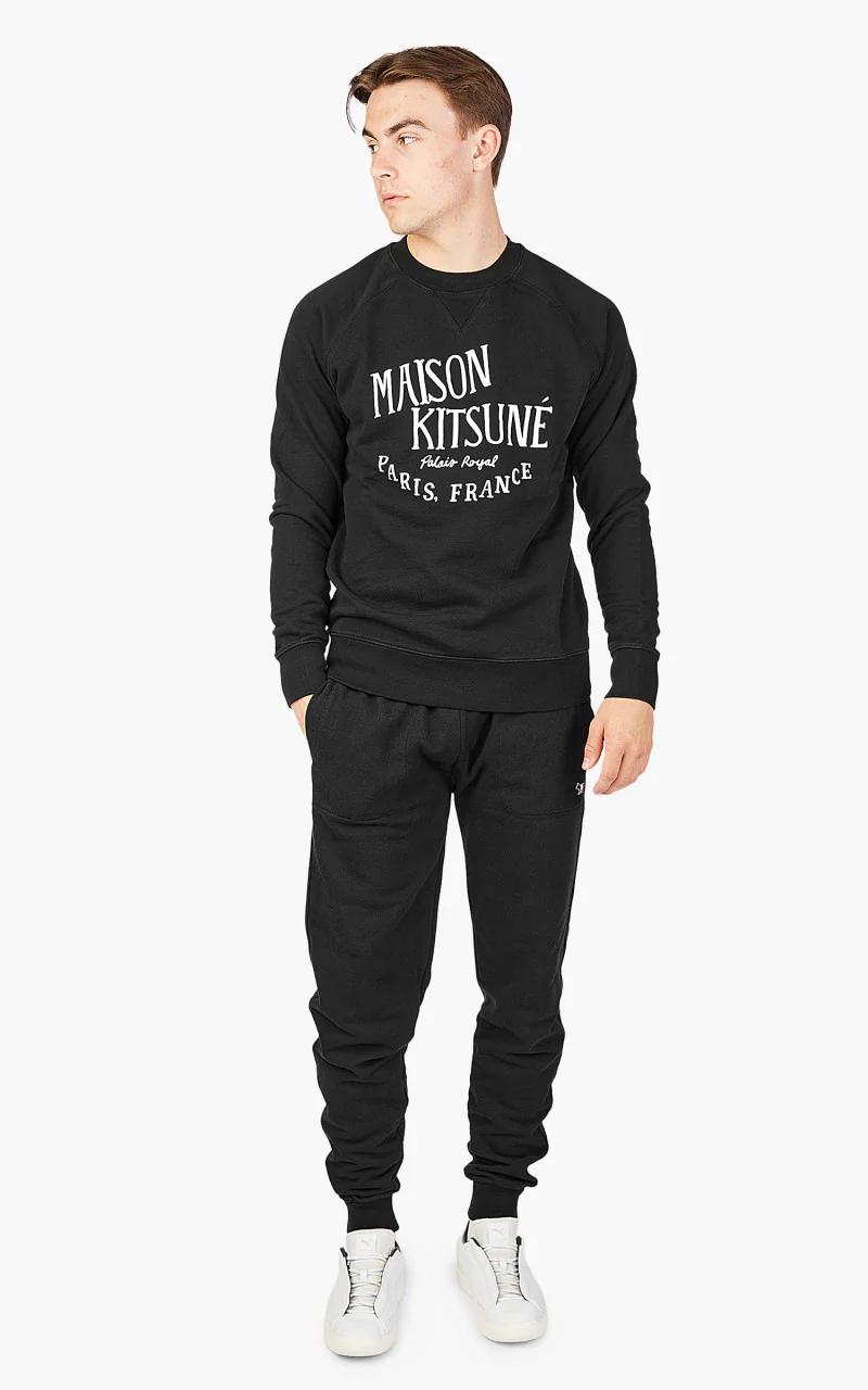 Maison Kitsuné Palais Royal Classic Sweatshirt Black - Image 2