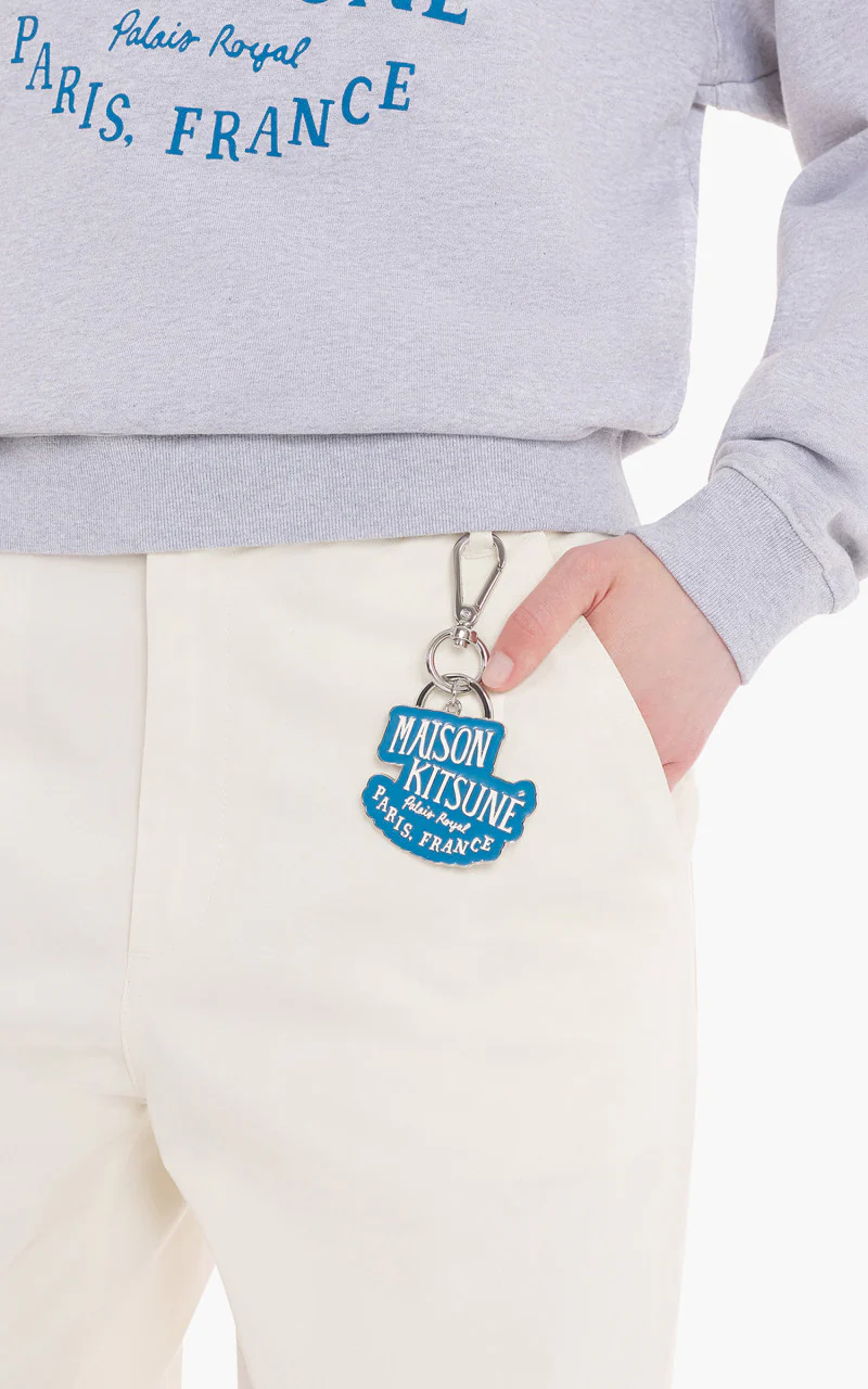 Maison Kitsuné Palais Royal Keyring Sapphire - Image 4