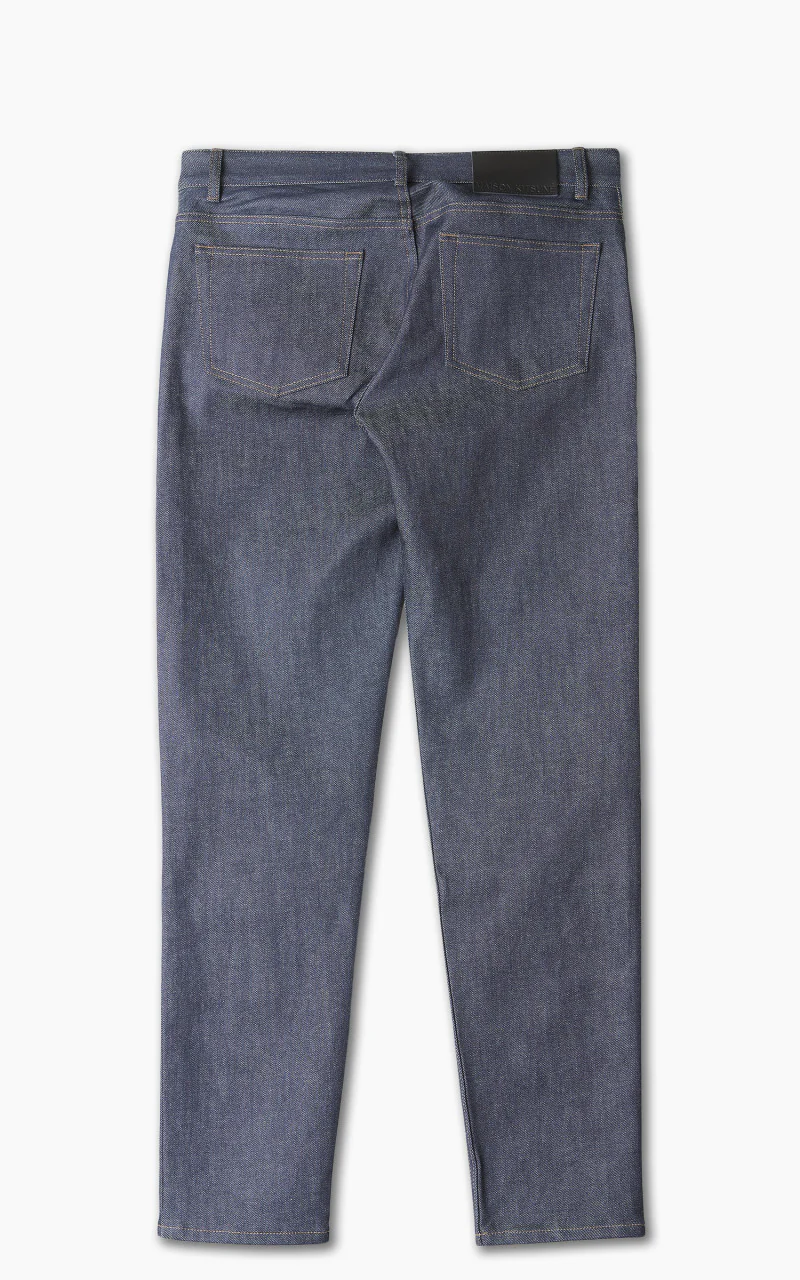 Maison Kitsuné Slim Fit Jeans Unwashed Indigo - Image 2