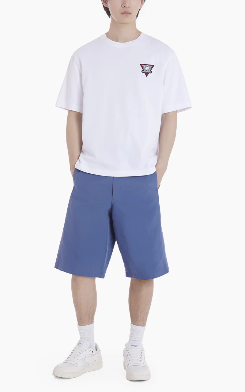 Maison Kitsuné Surf Collage Oversize T-Shirt White - Image 2