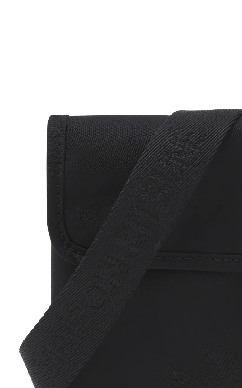 Maison Kitsuné The Traveller Neck Pouch Black - Image 7