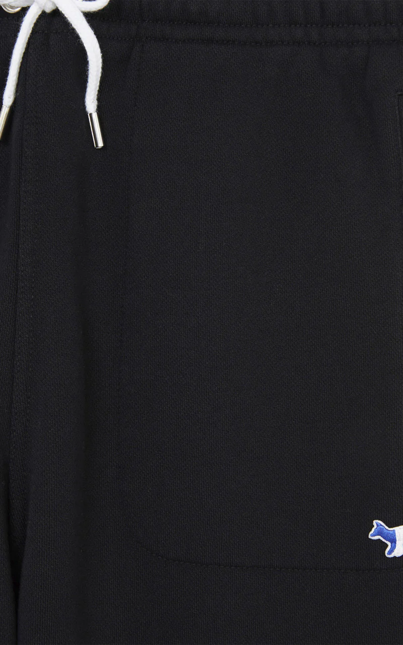 Maison Kitsuné Tricolor Fox Patch Classic Jog Pants Black - Image 5