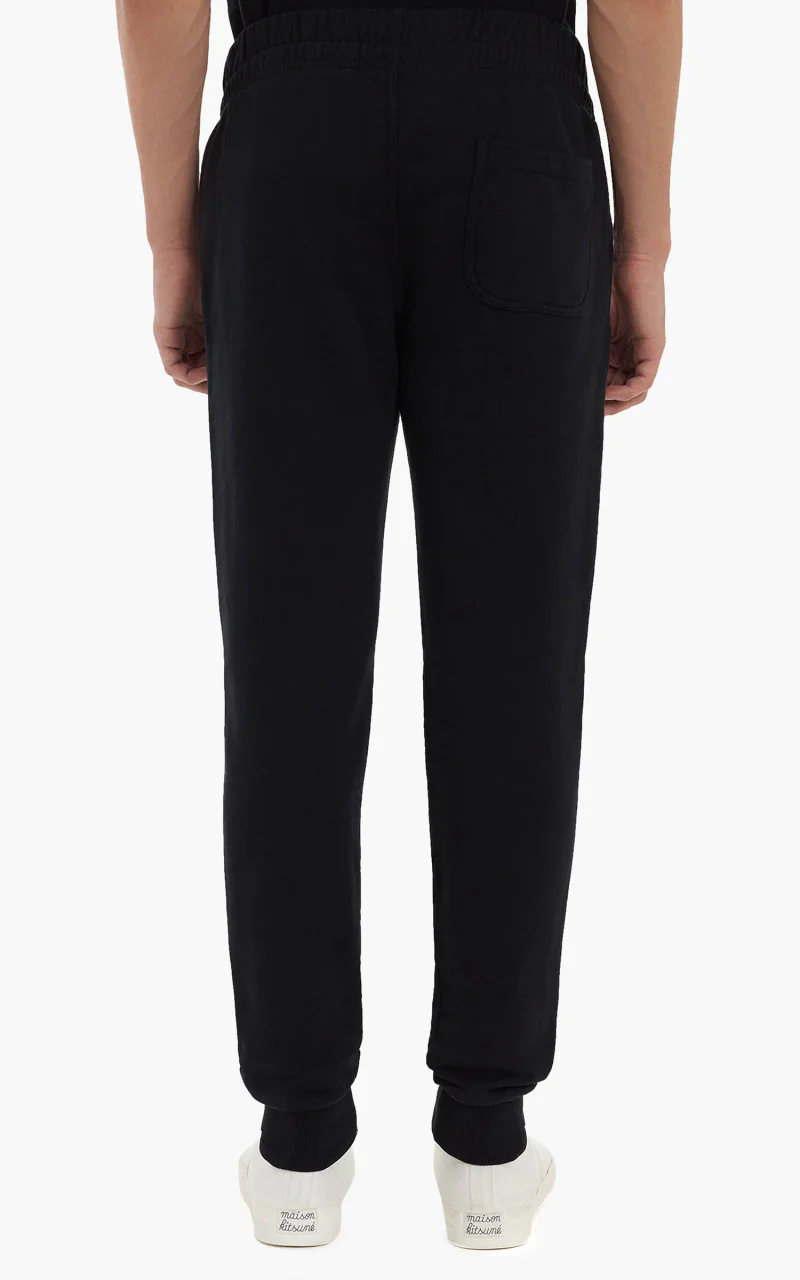 Maison Kitsuné Tricolor Fox Patch Classic Jog Pants Black - Image 7