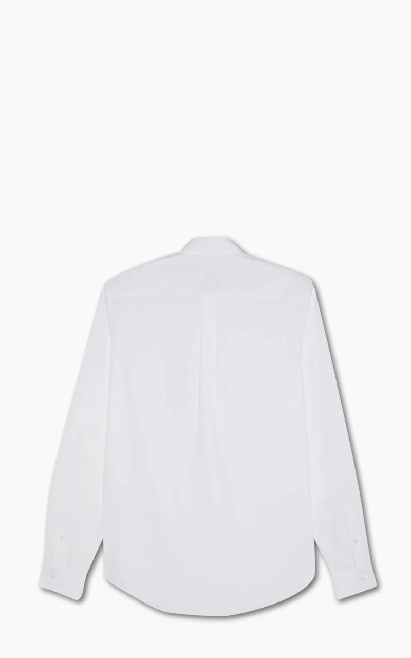Maison Kitsuné Tricolor Fox Patch Classic Shirt BD White - Image 2