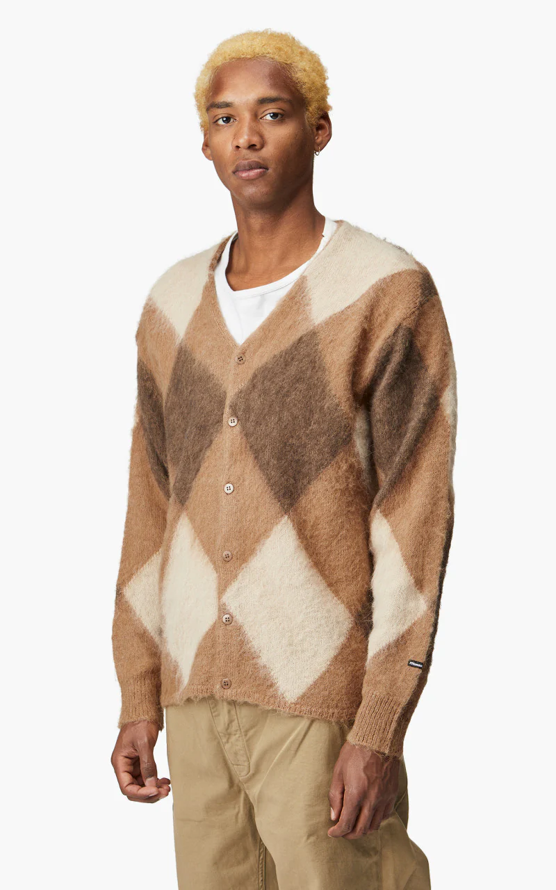 Manastash Aberdeen Kurtigan Argyle Beige - Image 4