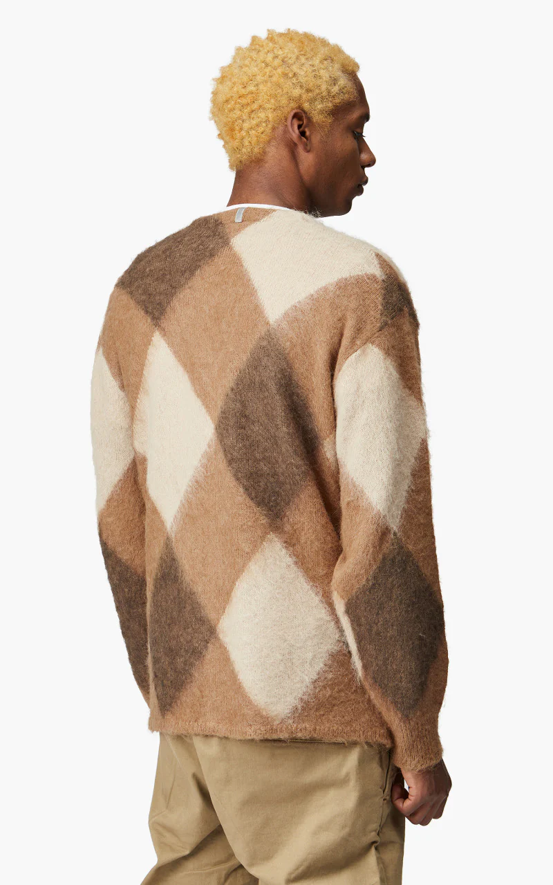 Manastash Aberdeen Kurtigan Argyle Beige - Image 5