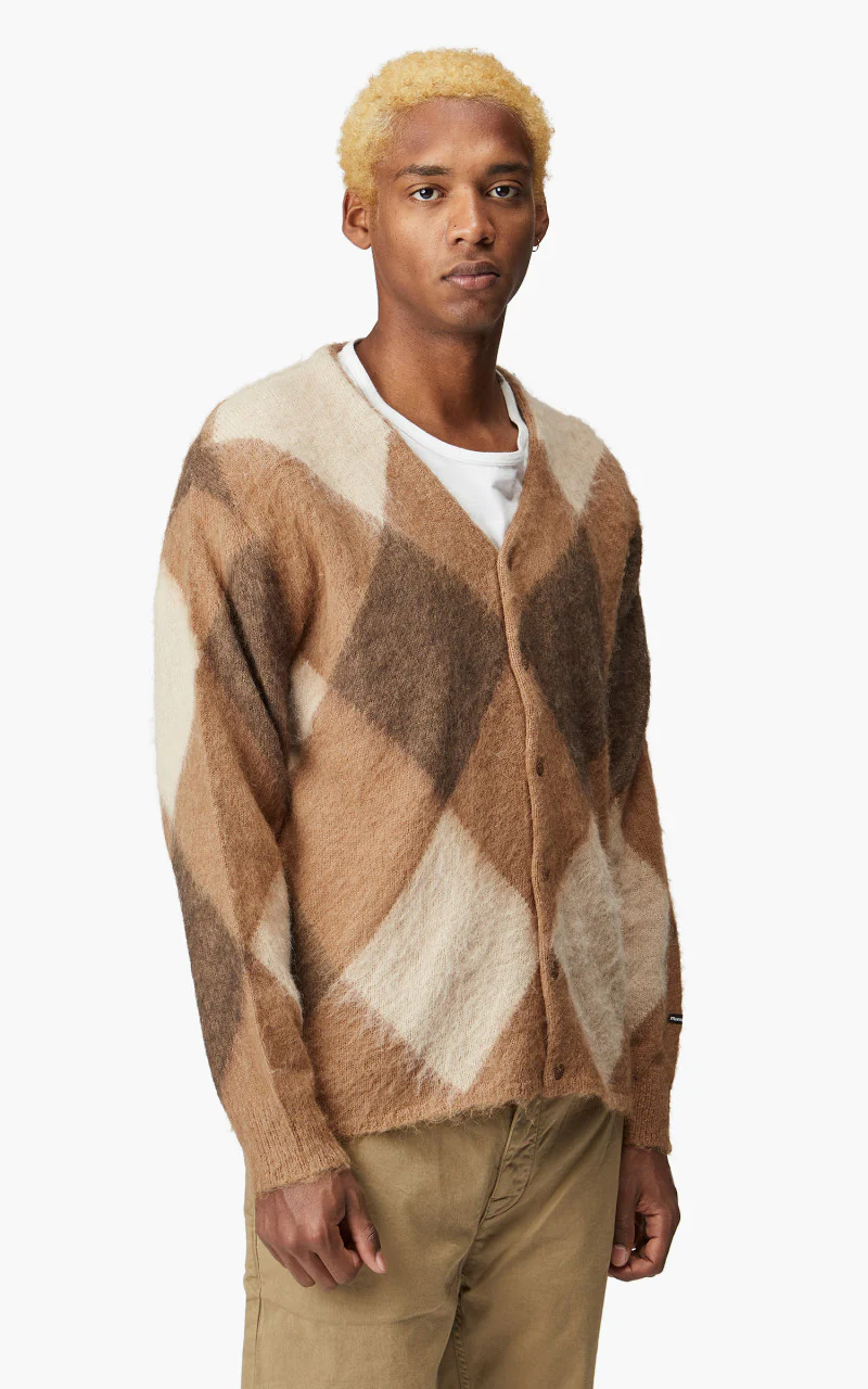 Manastash Aberdeen Kurtigan Argyle Beige - Image 6