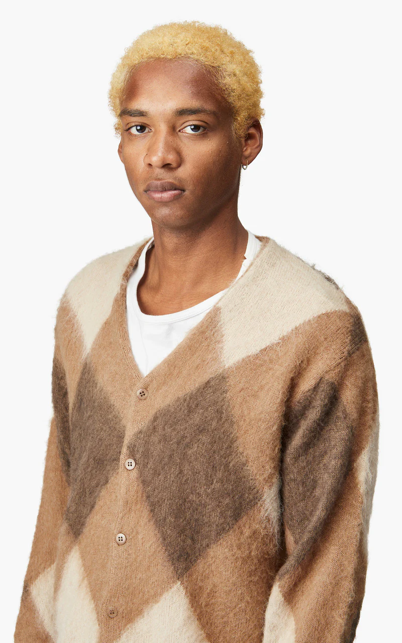 Manastash Aberdeen Kurtigan Argyle Beige - Image 7