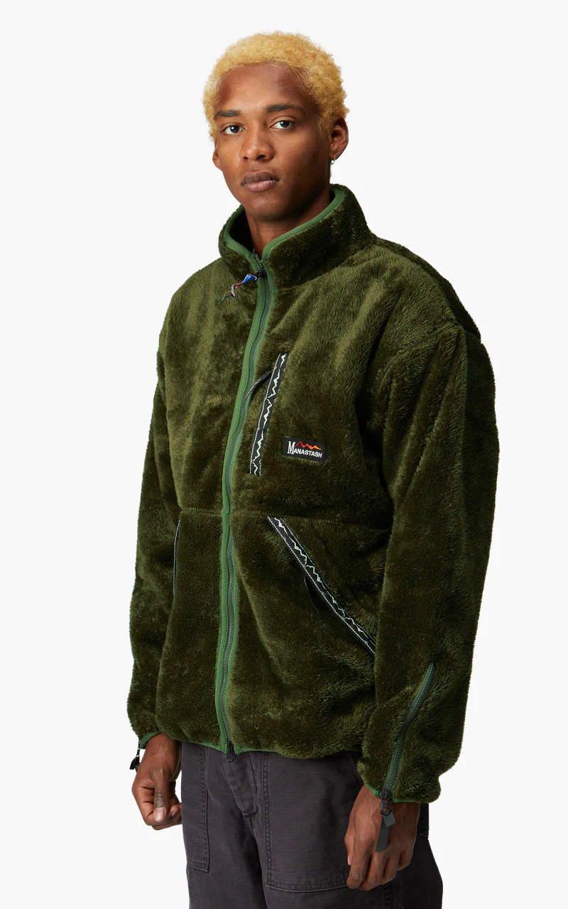 Manastash Bigfoot Jacket 22 Olive - Image 4