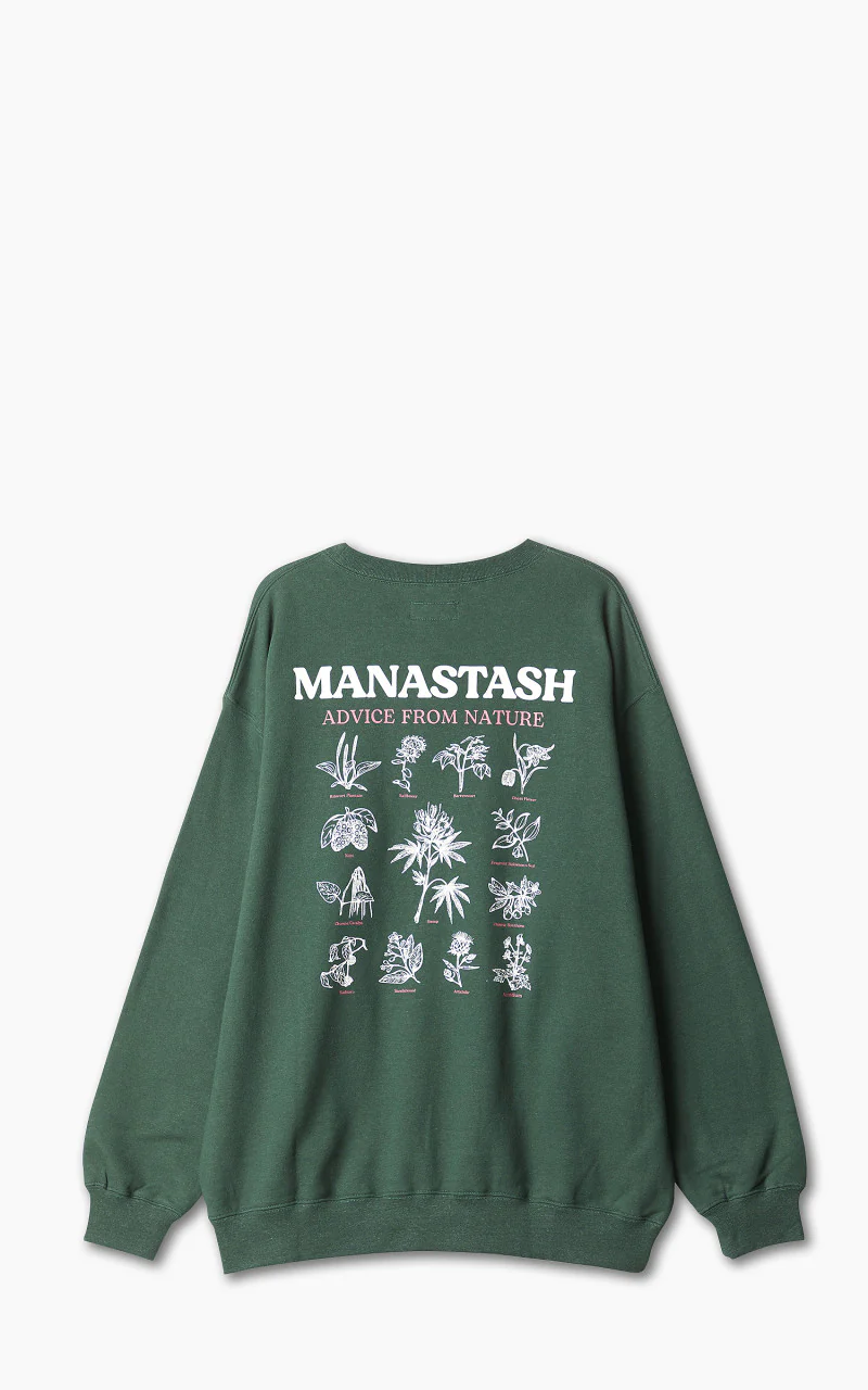 Manastash Cascade Sweatshirt AFN Dark Green - Image 3