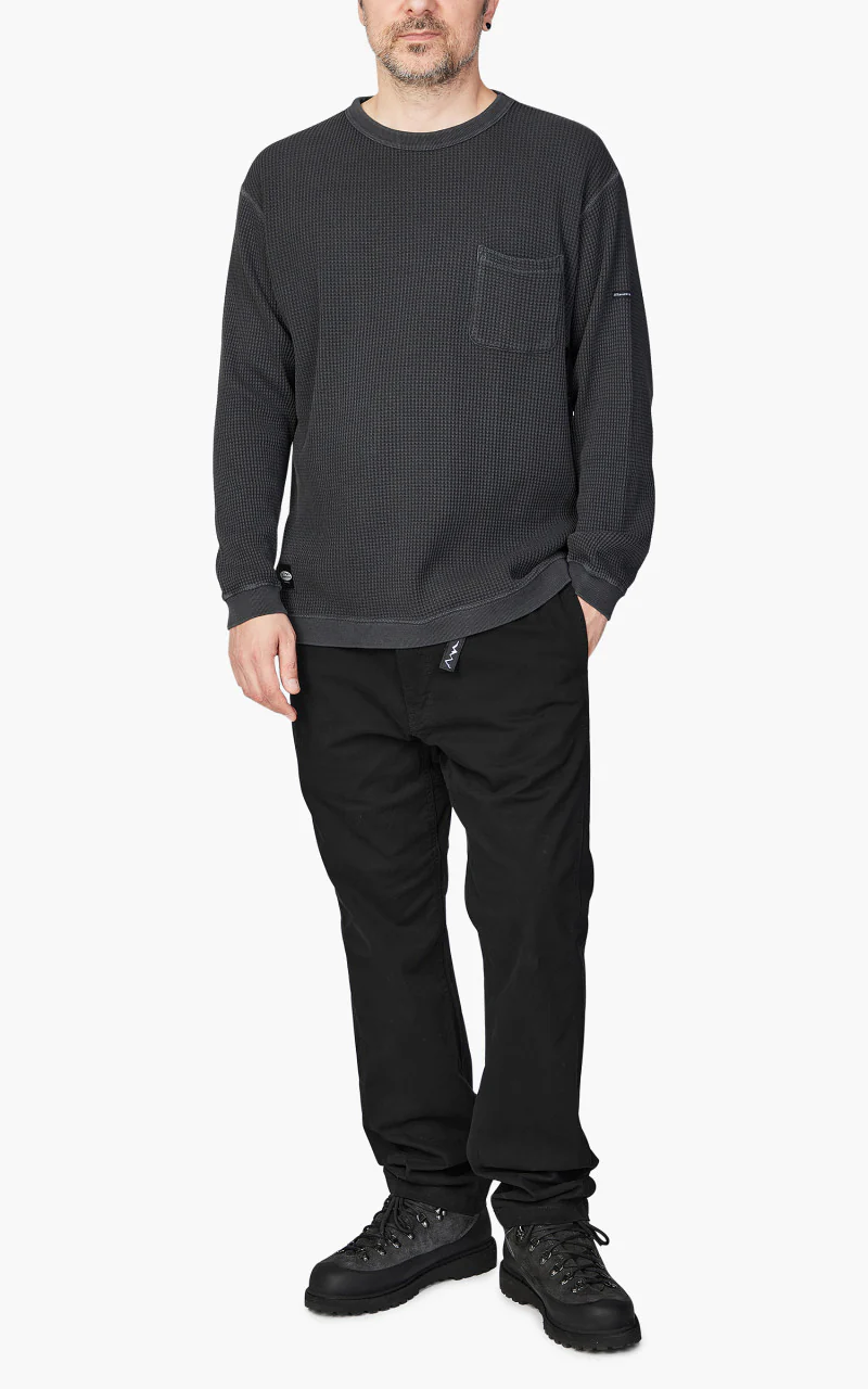 Manastash Heavy Snug Thermal L/S Tee Black - Image 2