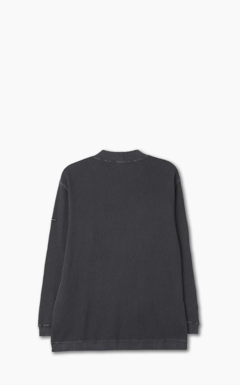 Manastash Heavy Snug Thermal Mock Neck Black - Image 3